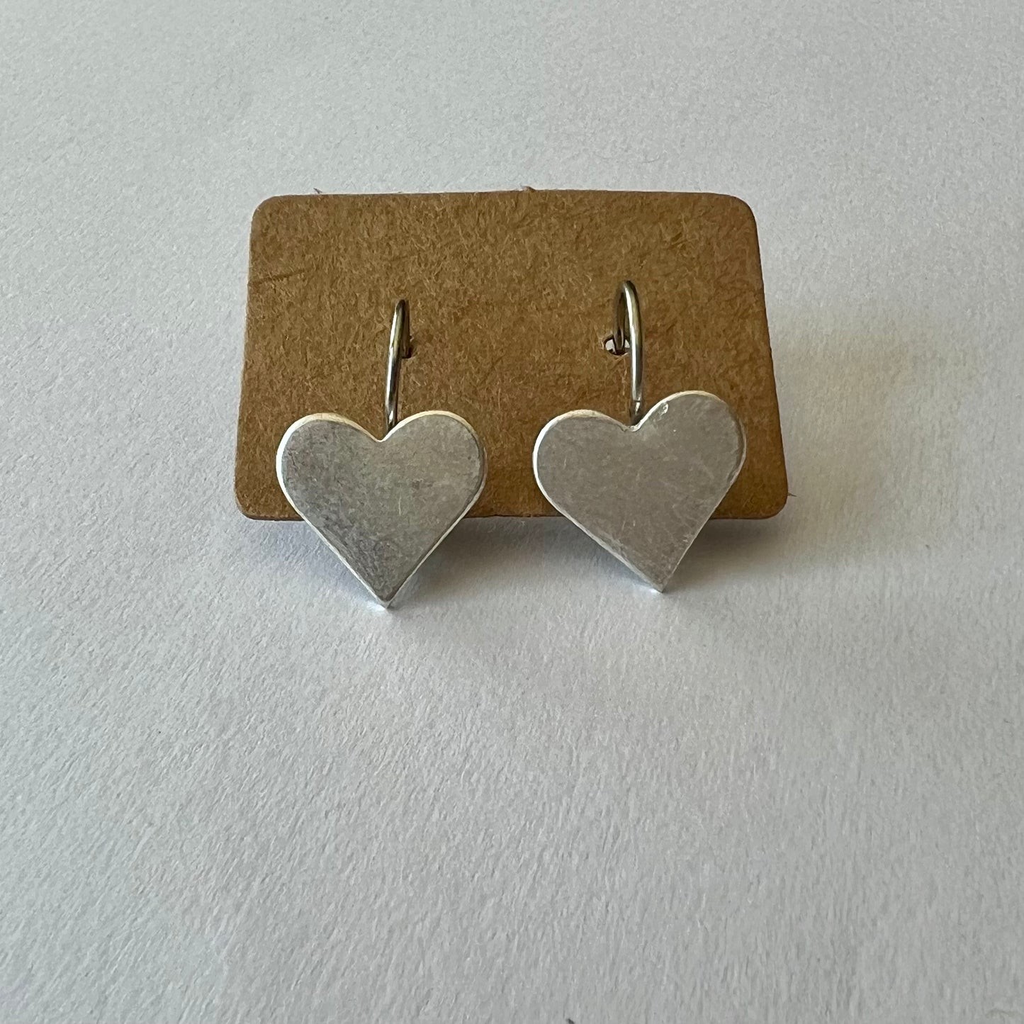 Big Heart French Lever Earrings