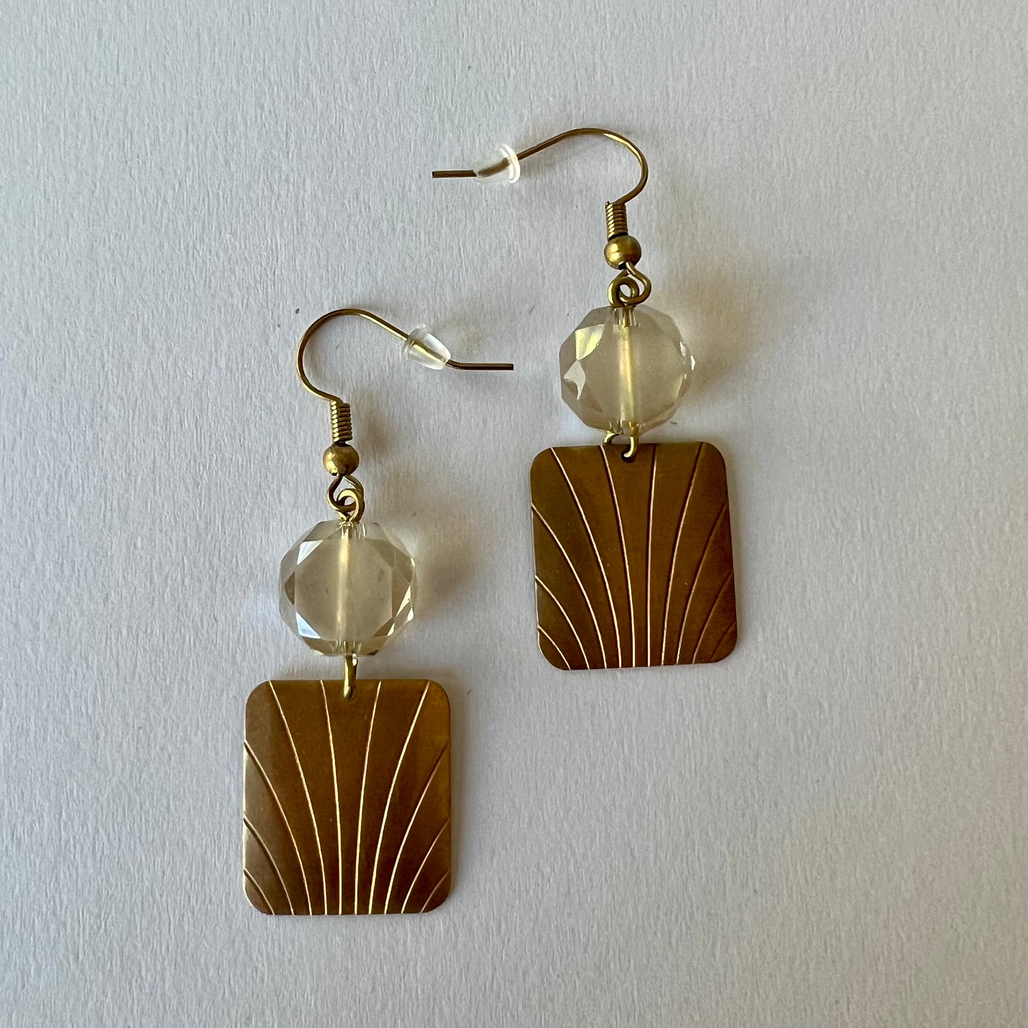 Vintage Art Deco Dangle Earrings