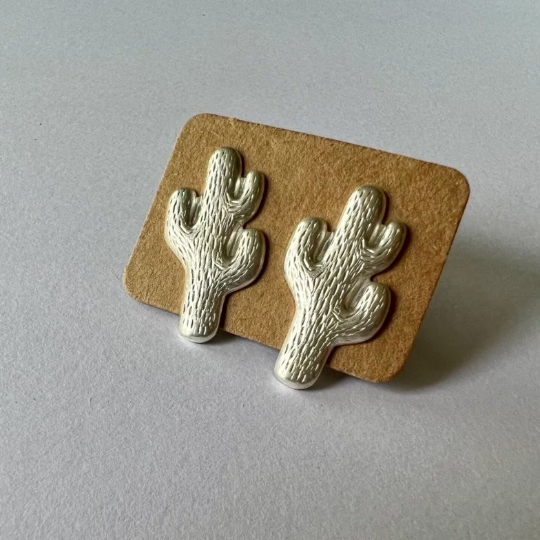 Cactus Stud Earrings