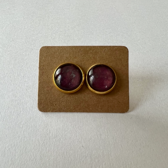 Classic Garnet Earrings
