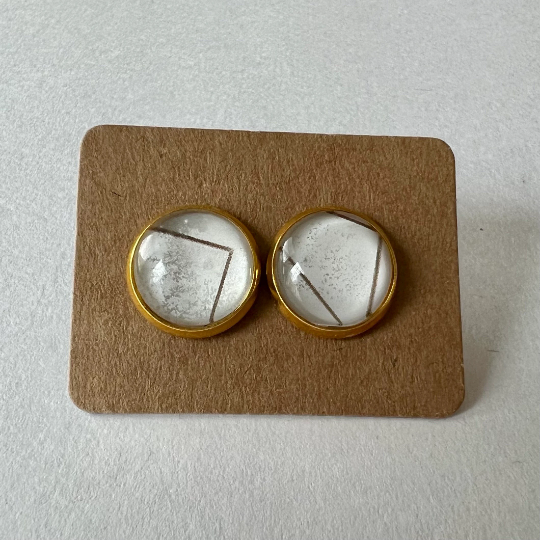 Gold Lines Earrings