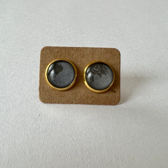 Classic Gray Earrings