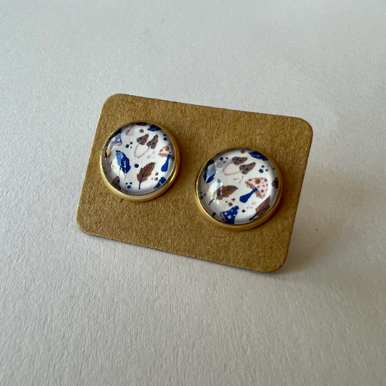 Magical Mushrooms by Harp and Crow - Stud Earrings