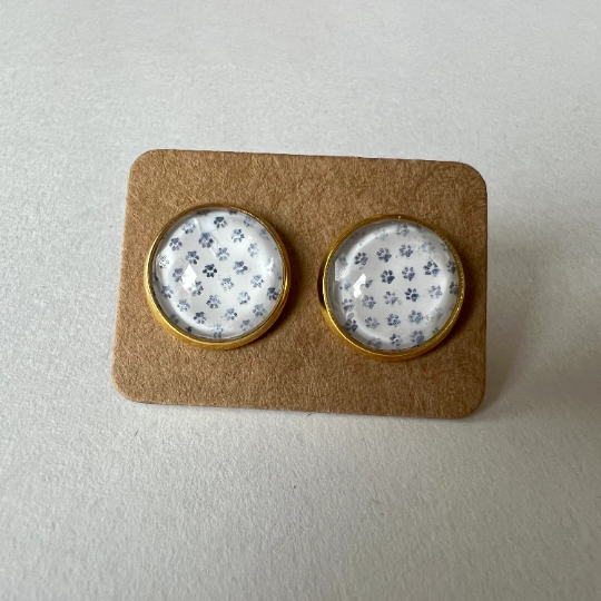 Mini Paw Earrings