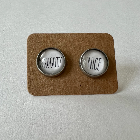 Naughty or Nice Earrings