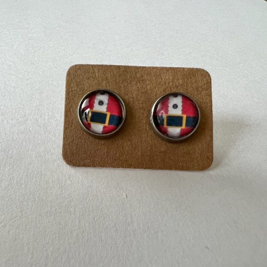 Santa Earrings