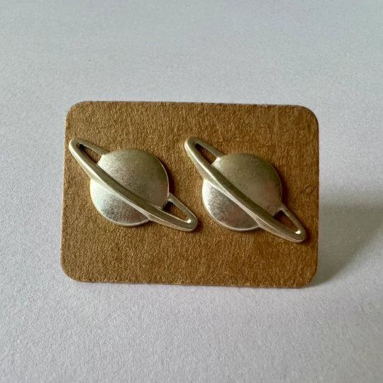 Saturn Stud Earrings