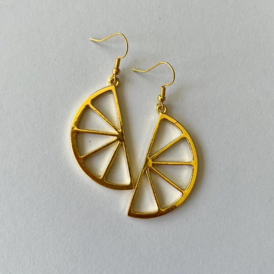Citrus Slice Earrings
