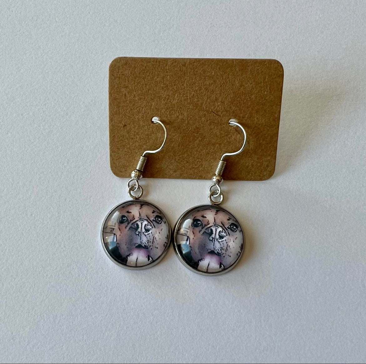 Custom Logo or Photo Earrings
