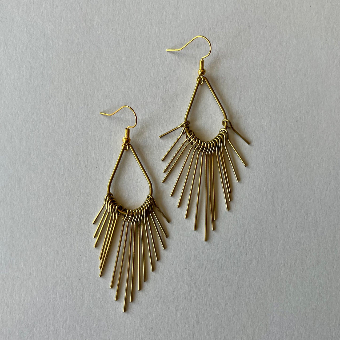 Fringe Drop Dangle Earrings