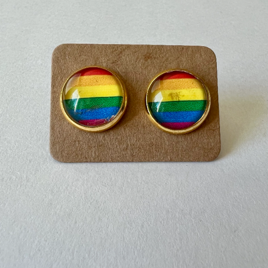 Classic Rainbow Pride Earrings