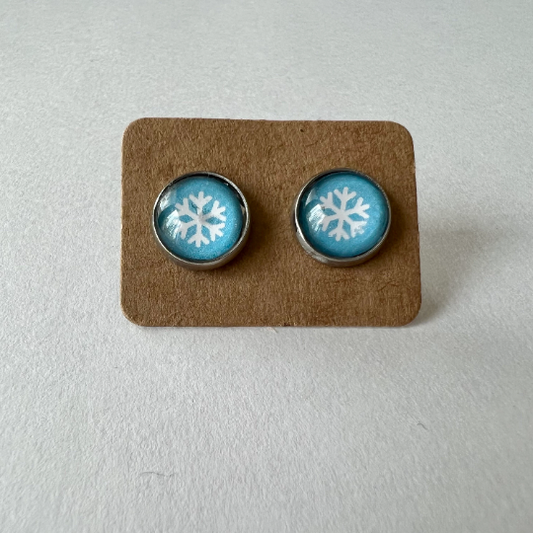 Frozen Snowflake Earrings