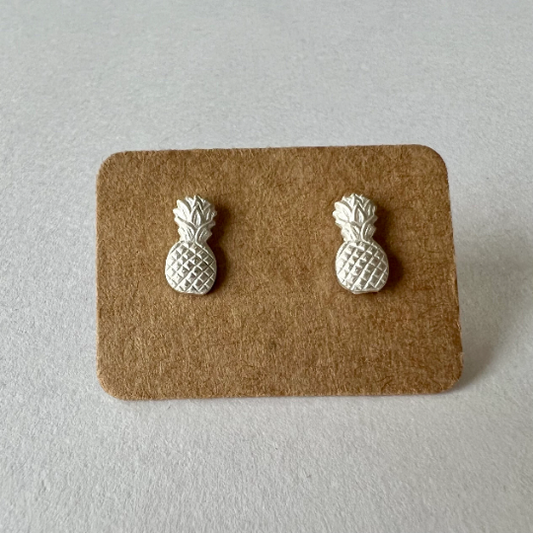 Micro Pineapple Stud Earrings